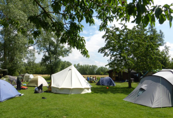 Camping eigen tent